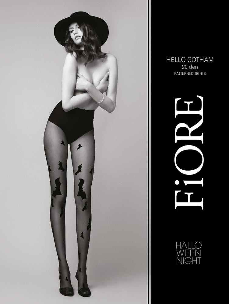 FIORE G5973 - RAJSTOPY HELLO GOTHAM 20 DEN - HALLOWEEN 2020