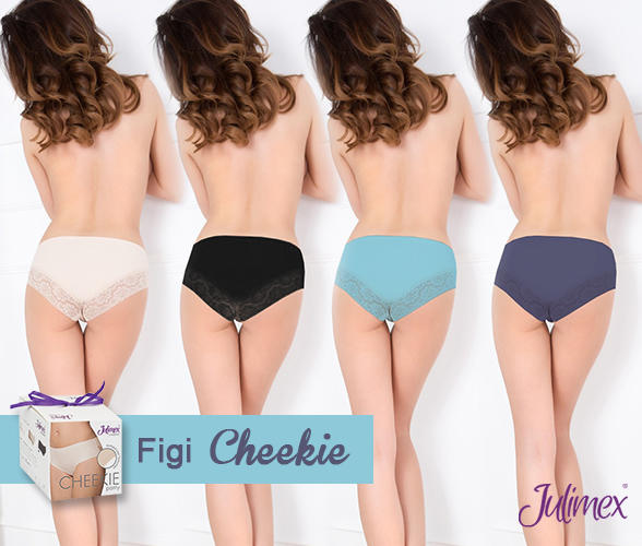 FIGI DAMSKIE CHEEKIE PANTY 0101 - JULIMEX