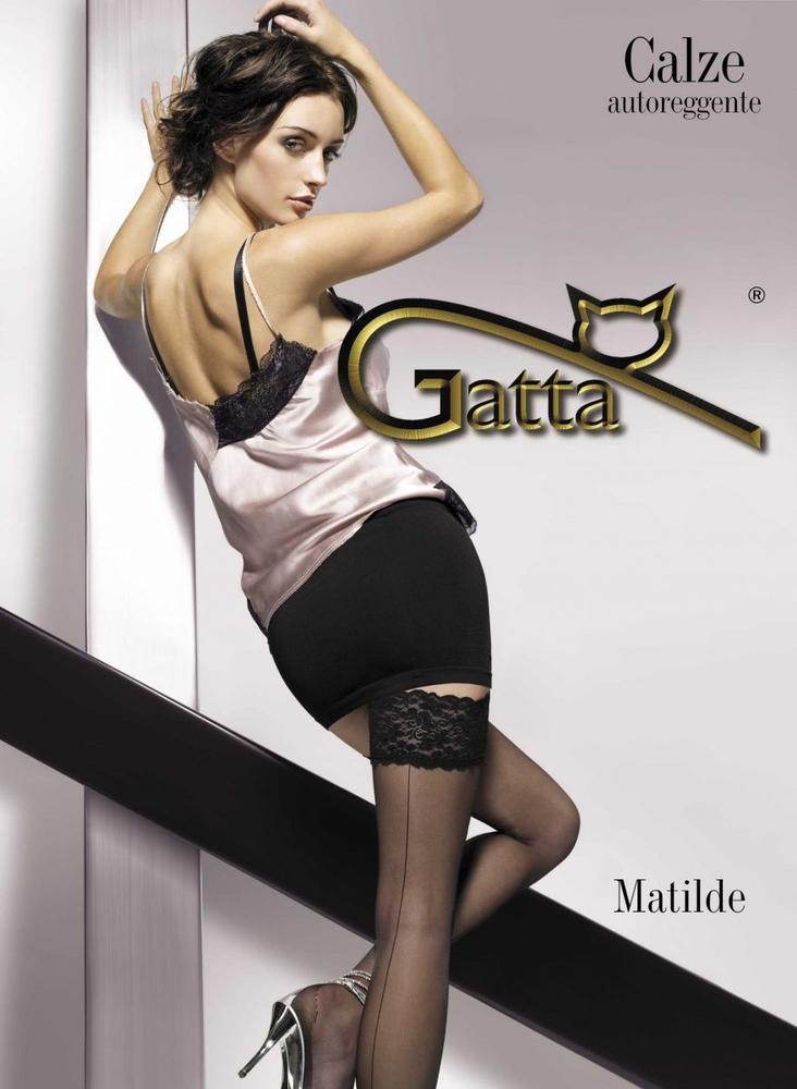 GATTA MATILDE - POŃCZOCHY SAMONOŚNE  LYCRA  MAT.