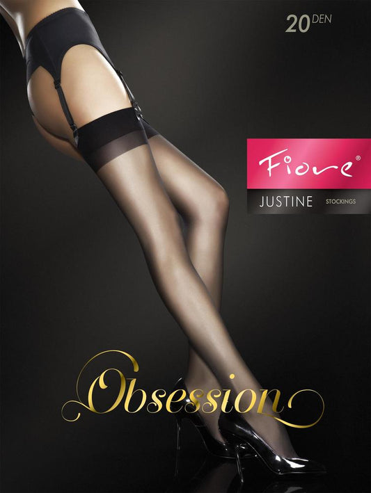 FIORE JUSTINE - POŃCZOCHY DO PASKA 20 DEN - O4011