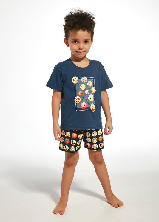 CORNETTE PIŻAMA KIDS 789/76 EMOTICON