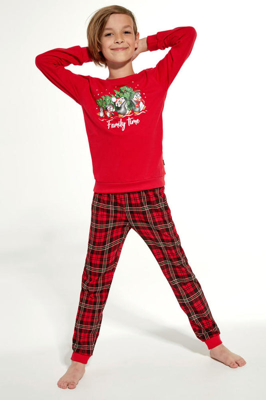 CORNETTE PIŻAMA BOY YOUNG DR 966/137 FAMILY TIME