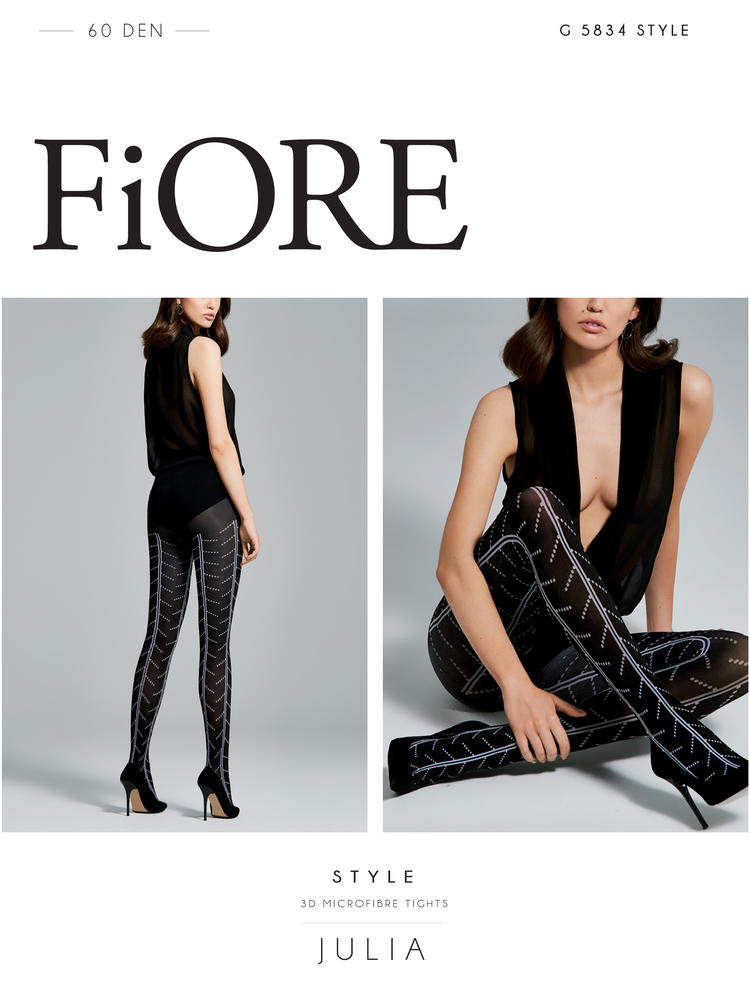 FIORE STYLE - Rajstopy 60 den 3D