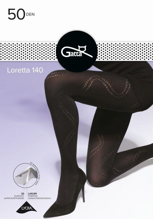 GATTA LORETTA - RAJSTOPY DAMSKIE WZORZYSTE 50 DEN 000.861 - AW2022