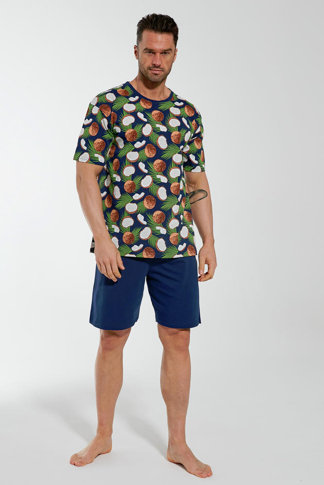 CORNETTE PIŻAMA MĘSKA 323/144 COCONUT KR.RĘKAW - KR.SPODENKI