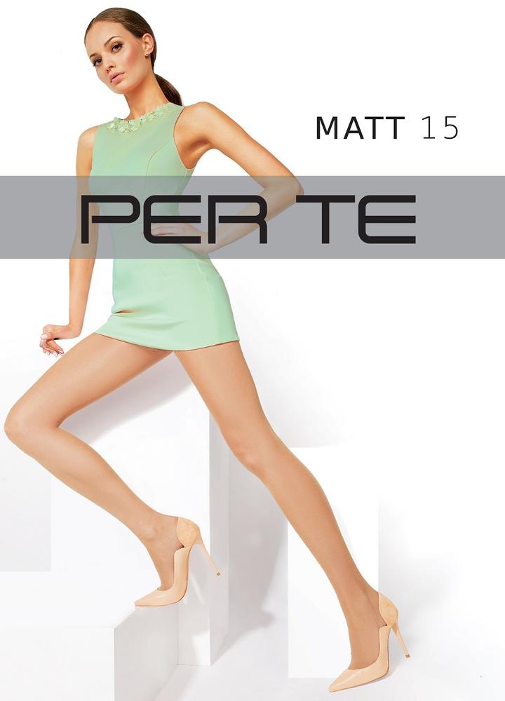 PER TE RAJSTOPY DAMSKIE MATOWE Z ELASTANEM MATT 15