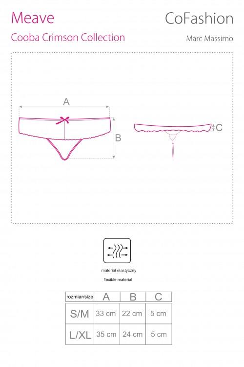 COFASHION PANTY MEAVE CF 90391 COOBA CRIMSON COLLECTION