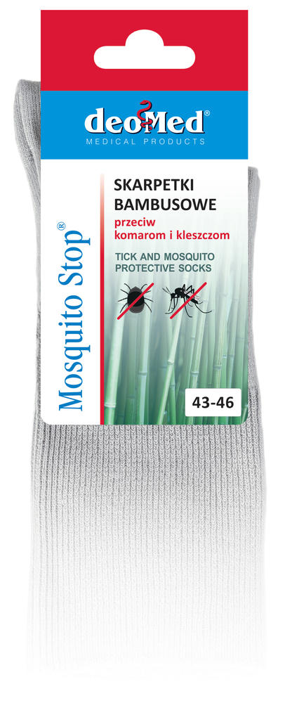 JJW SKARPETKI DEOMED MOSQUITO-STOP - SKARPETKI PRZECIW KOMAROM I KLESZCZOM