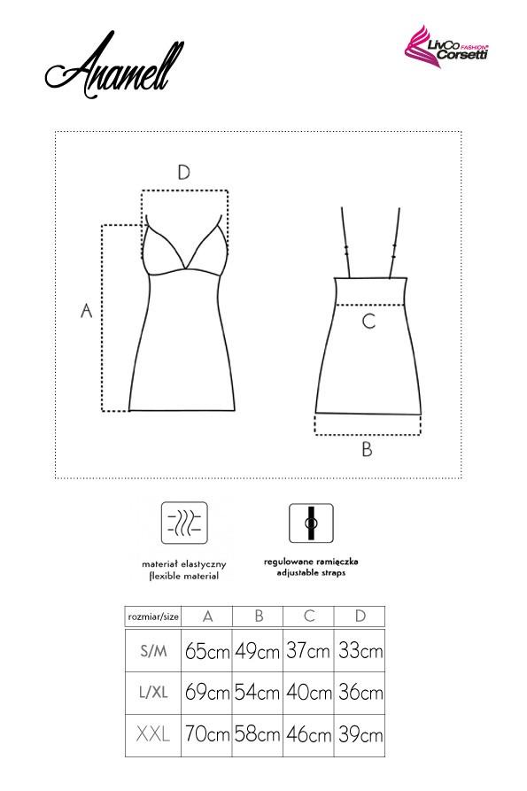 LIVCO CORSETTI FASHION KOSZULKA ANAMELL LC 90666-1