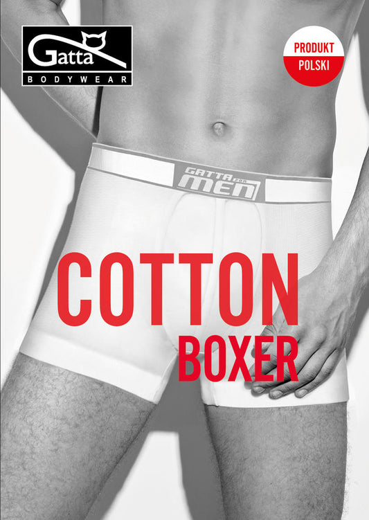 GATTA BIELIZNA MĘSKA - BOXER COTTON