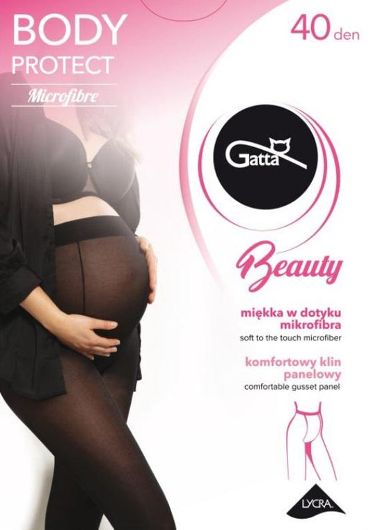 GATTA GB BODY PROTECT MICROFIBRE - RAJSTOPY CIĄŻOWE 40 DEN KOD 0GB.05V