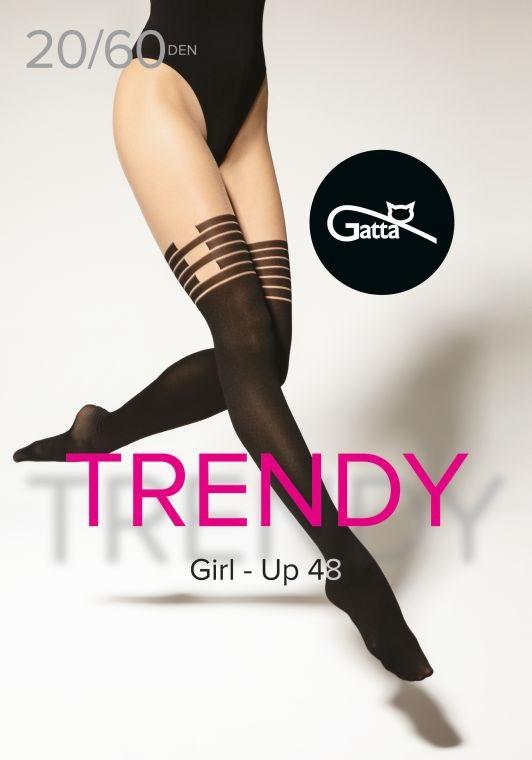 GATTA GIRL-UP 47, 48, 49 - RAJSTOPY WZORZYSTE 40 DEN 000.584 - TRENDY 23/24