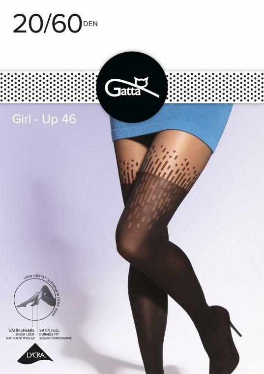 GATTA GIRL-UP - RAJSTOPY WZORZYSTE 40 DEN 000.584 - AW22