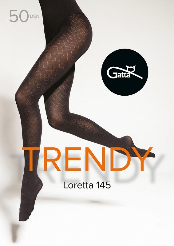 GATTA LORETTA 145, 146, 147, 148, 149 - RAJSTOPY DAMSKIE WZORZYSTE 50 DEN 000.861 - TRENDY 23/24