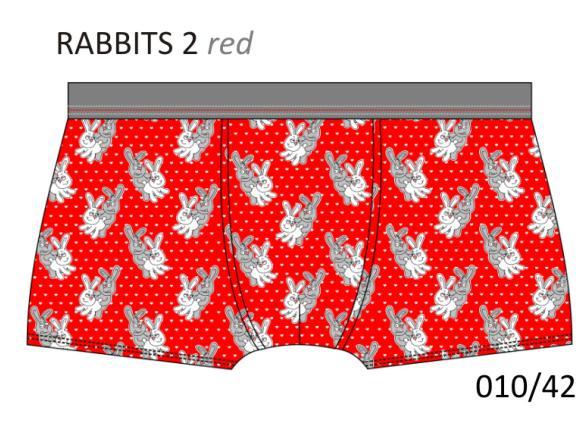 BOKSERKI WALENTYNKOWE 010 OBCISŁE - CORNETTE 2017