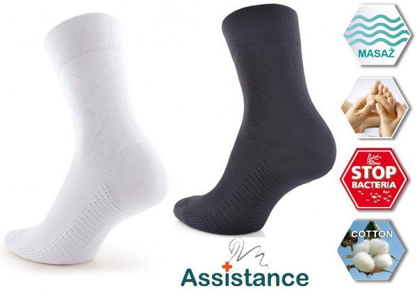 WOLA SKARPETY DAMSKIE Z MASAŻEM SOFT COMFORT ASSISTANCE