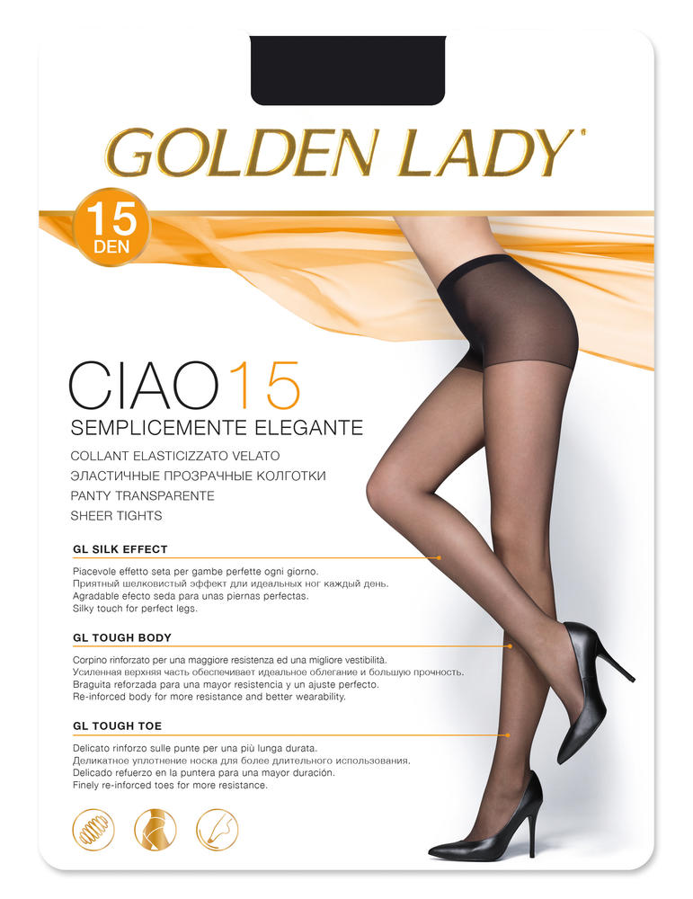 GOLDEN LADY RAJSTOPY CIAO 15 DEN