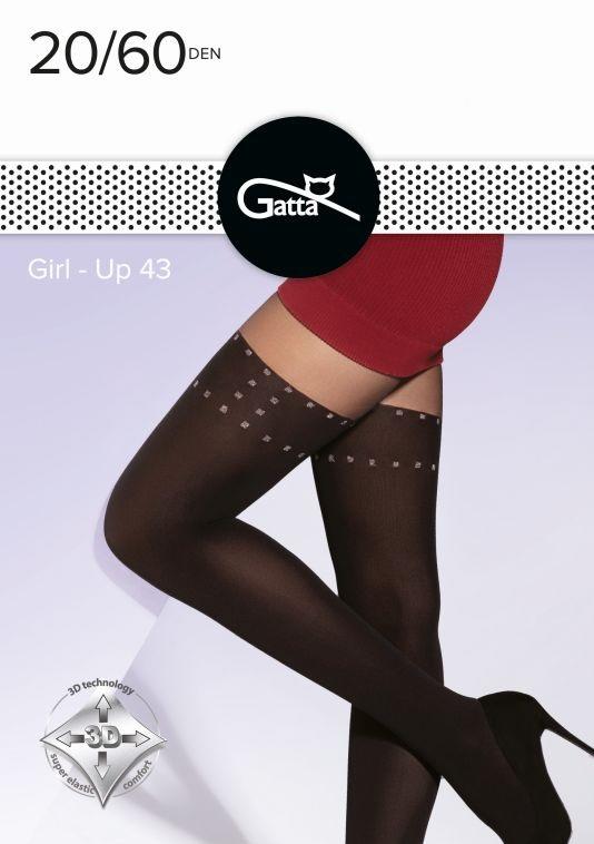 GATTA GIRL-UP - RAJSTOPY WZORZYSTE 40 DEN 000.584 - AW22
