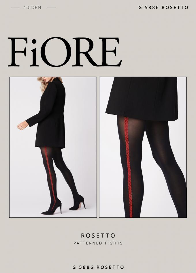 FIORE G5886A2 ROSETTO - RAJSTOPY 40 DEN