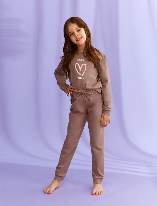 TARO 2645 PIŻAMA DZIEWCZĘCA DŁUGA MAYA-HOMEWEAR AW2021