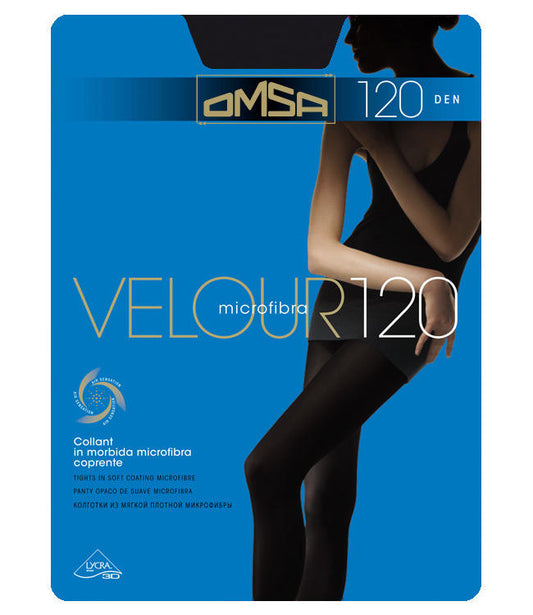 OMSA RAJSTOPY VELOUR 120 DEN