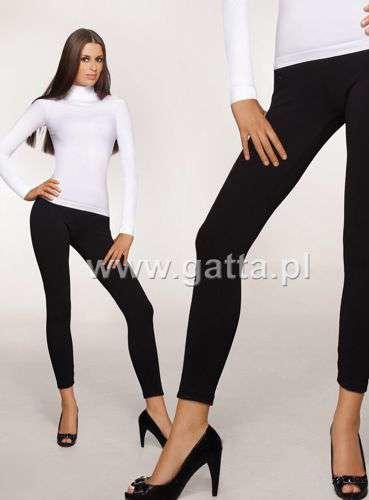 SPODNIE BLACK 4458S GATTA - SPODNIE ZE SZWEM