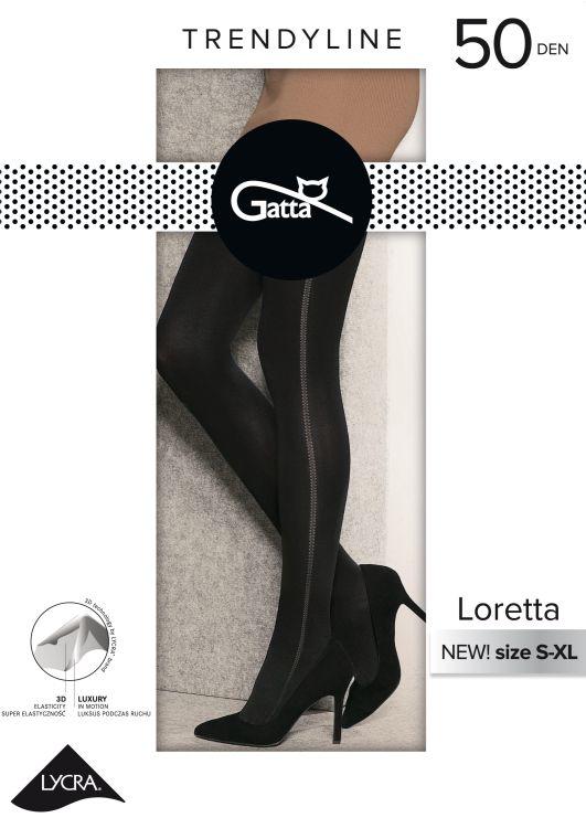GATTA LORETTA - RAJSTOPY DAMSKIE MIKROFIBRA 50 DEN - JZ2019