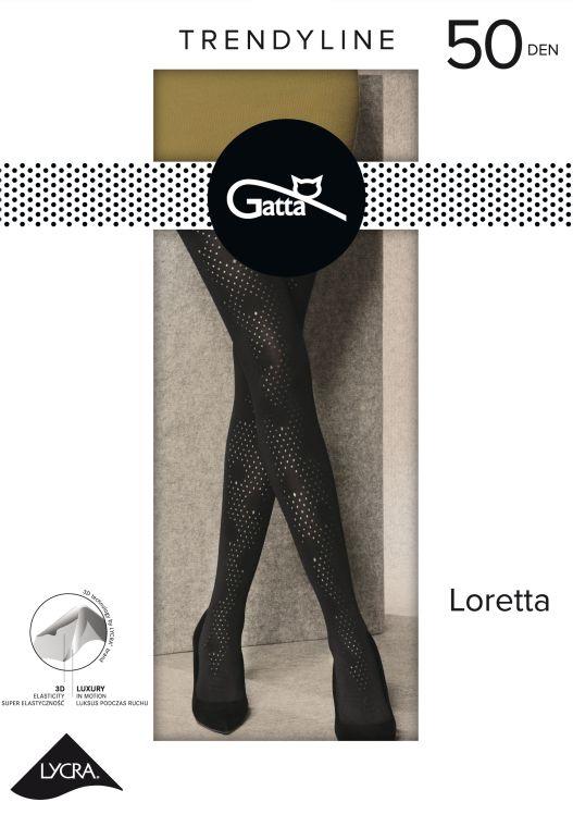 GATTA LORETTA - RAJSTOPY DAMSKIE MIKROFIBRA 50 DEN - JZ2019