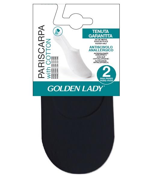 GOLDEN LADY 67FFF - STOPKI INVISIBLE 2P PARISCARPA WITH COTTON