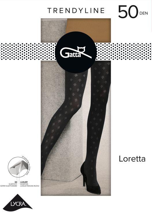 GATTA LORETTA - RAJSTOPY DAMSKIE MIKROFIBRA 50 DEN - JZ2019