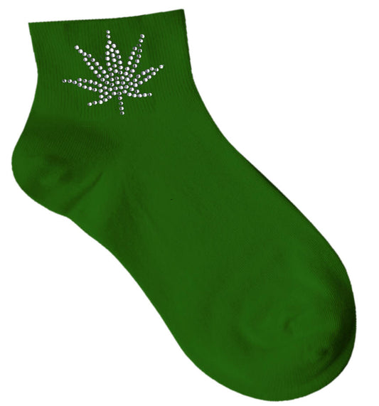 MARILYN SKARPETKI DAMSKIE COTTON SILVER WEED -  2021WL