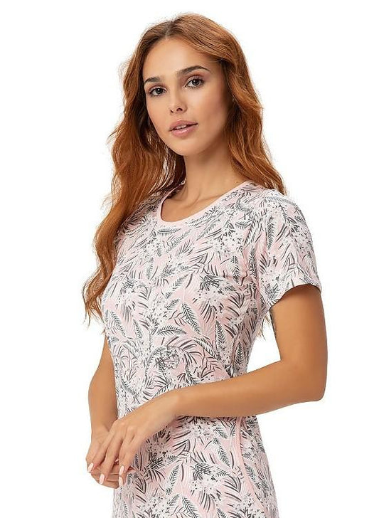 KOSZULA DAMSKA LUNA 141 KRÓTKI RĘKAW - LUNA SS23