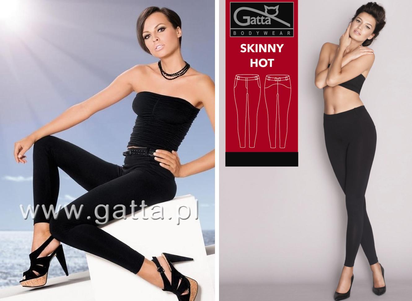 GATTA SPODNIE SKINNY HOT