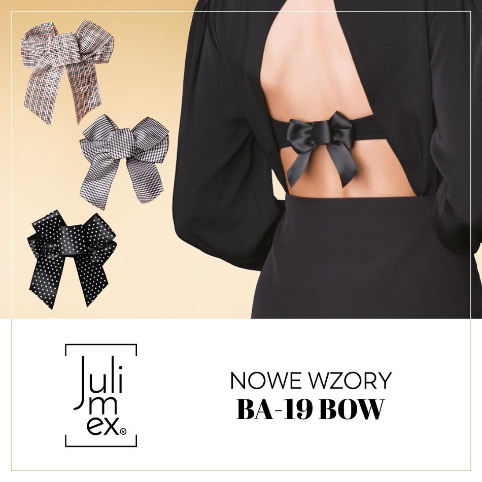 JULIMEX BA-19 BOW - KOKARDA NA ZAPIĘCIE BIUSTONOSZA - NEW