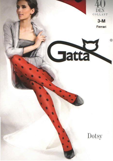 GATTA DOTSY - RAJSTOPY DAMSKIE WZORZYSTE