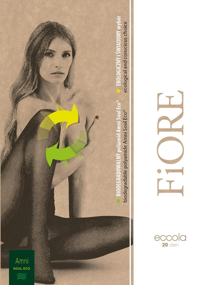 FIORE N5001 - RAJSTOPY GŁADKIE Z MIKROFIBRY BIODEGRADOWALNE ECCOLA 20 DEN