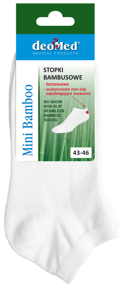 JJW STOPKI MINI BAMBOO NON-SLIP DAMSKIE I MĘSKIE