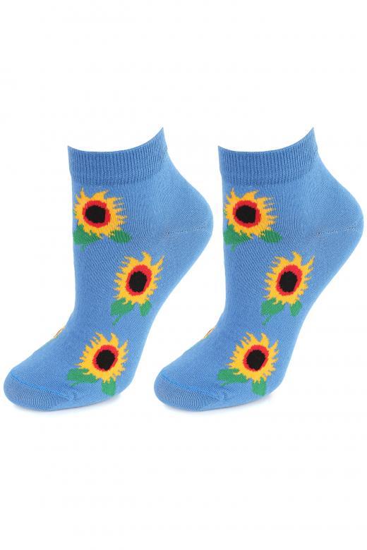 MARILYN SKARPETKI  FOOTIES SUNFLOWERS WOMAN