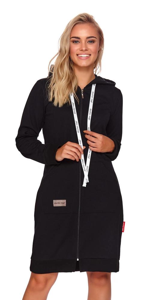 DOCTOR-NAP SZLAFROK ROZPINANY Z KAPTUREK SMZ.4136 -AW2020